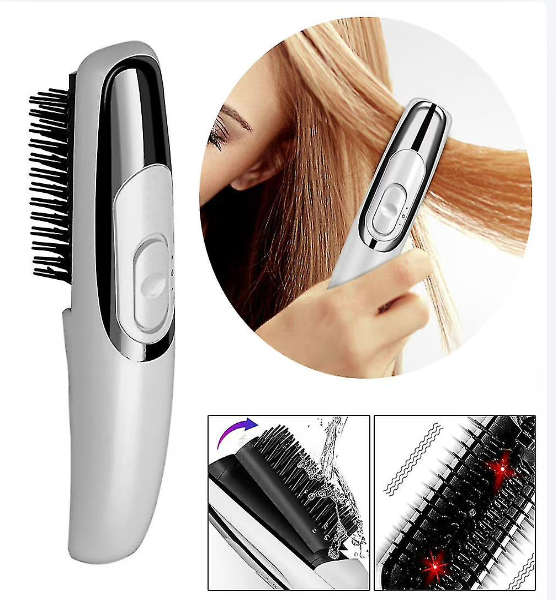 ✨Cepillo Anticaída con LED y Vibración – Cuida tu Cabello Cada Día
